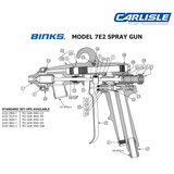 Binks Model 7E2 Spare Parts & Manual